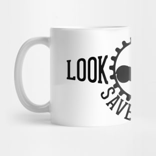 Look Twice Save A  Life Cruiser Mug